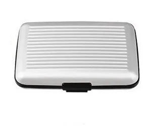 Slim RFID-Blocking Aluminum Card Wallet