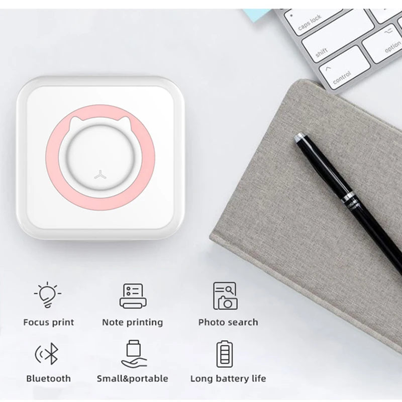 Portable Bluetooth Thermal Pocket Printer