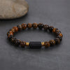 Pulsera de Turmalina Negra en Bruto