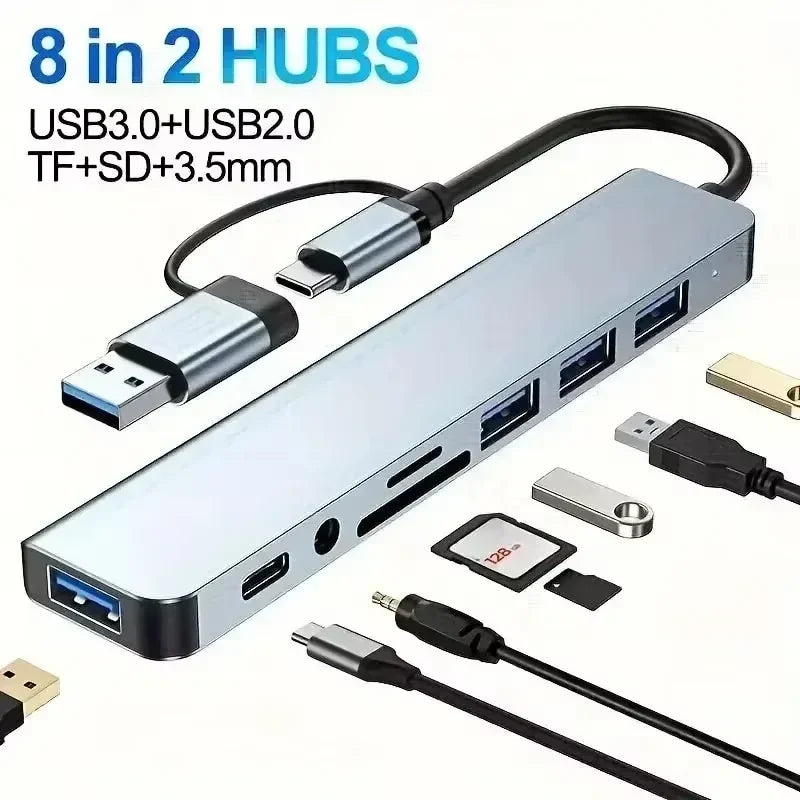 USB-C 3-Port Hub with HDMI and PD Fast Charging