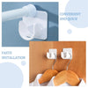 Self-Adhesive Curtain Hooks (2-Pack)