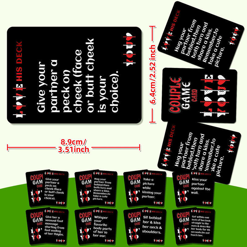 Intimate Couple's Challenge Card Game