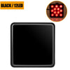 Black 12LED trailer tail light with brake and running functions