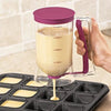 Handheld Batter Dispenser with Measuring Scale