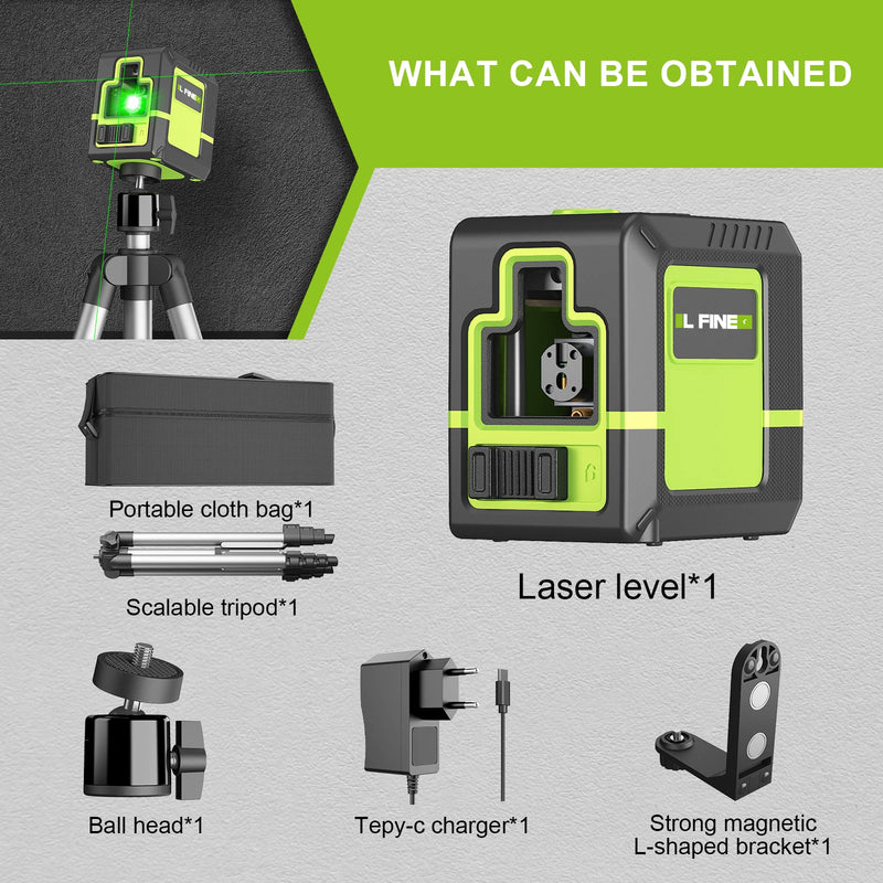 Self-Leveling Cross Line Laser Level
