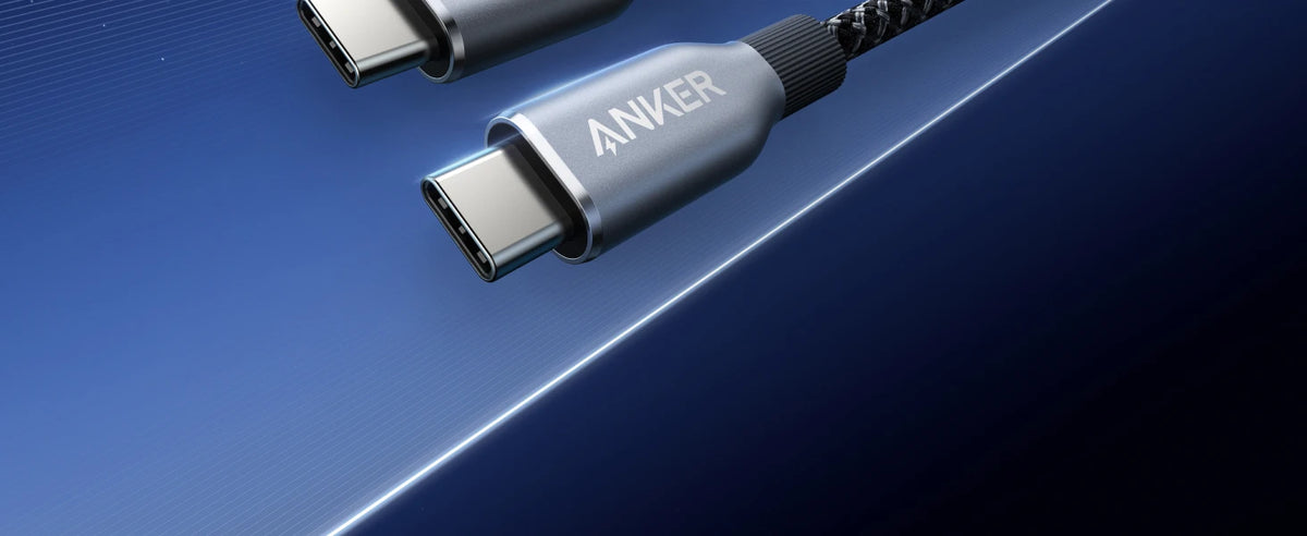 240W USB-C to USB-C Fast Charging Cable (3ft, Braided Nylon)