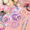 Soft Silicone Floral Beads for Jewelry Making