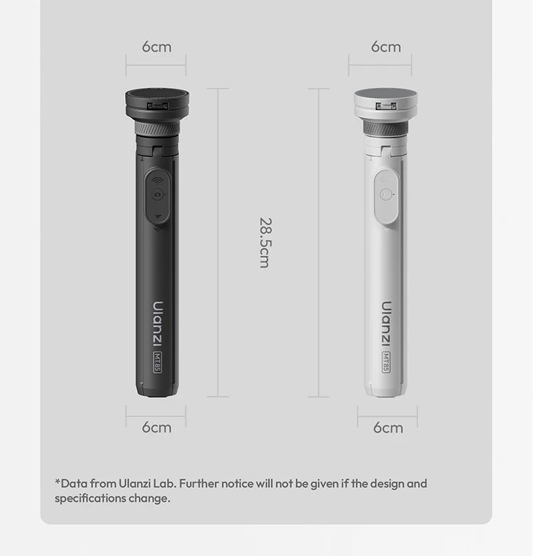 Portable Phone Tripod with Magnetic Mount and Wireless Remote