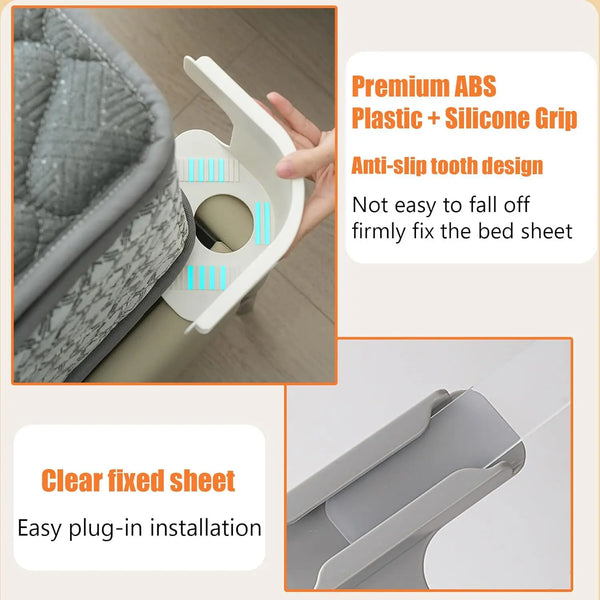 Universal Fitted Sheet Straps - 4 Pack
