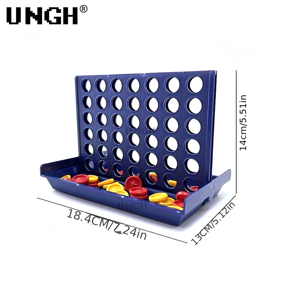 Blue strategy board game with multiple holes for pieces and a tray for play