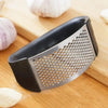 Stainless Steel Garlic Press with Ergonomic Handle