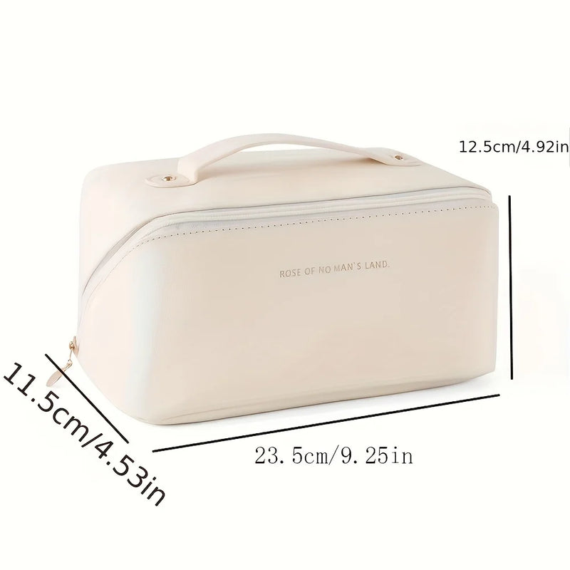Luxury PU Leather Makeup Organizer Bag