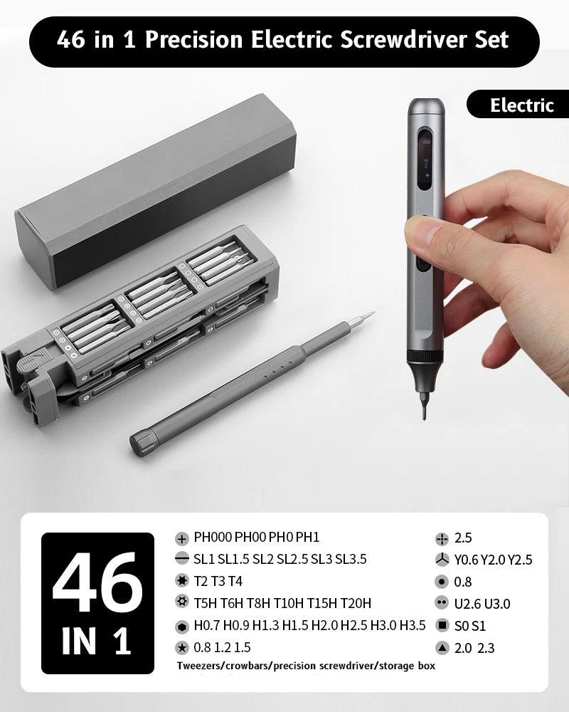 Precision Multi-Tool Screwdriver Set