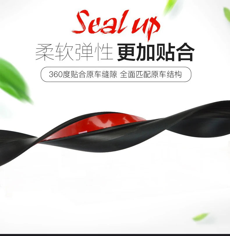 Car Weatherstrip Seal with Anti-Collision Edge Protection