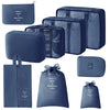 Mesh Travel Organizer Set with Shoe Bag