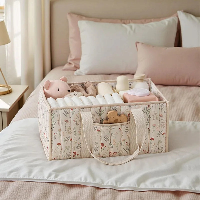Cute Print Diaper Tote Bag for Travel