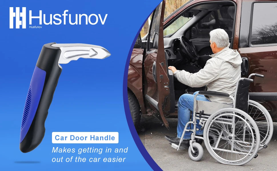 3-in-1 Car Door Assist Handle for Seniors and Mobility Support