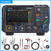FNIRSI 2D15P oscilloscope multimeter and signal generator device with various cables