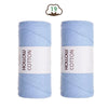 Soft Hollow Cotton Yarn for Knitting and Crochet