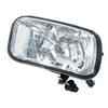 Clear plastic front bumper fog lights for Dodge Ram trucks