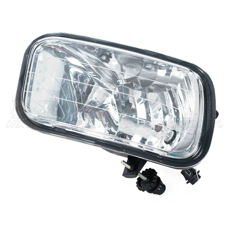 Clear plastic front bumper fog lights for Dodge Ram trucks