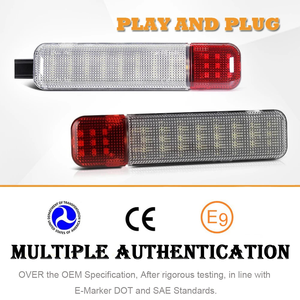 LED Interior Door Panel Lights for GM Trucks & SUVs (Pair)