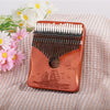 Mahogany Kalimba Thumb Piano with Tuning Kit