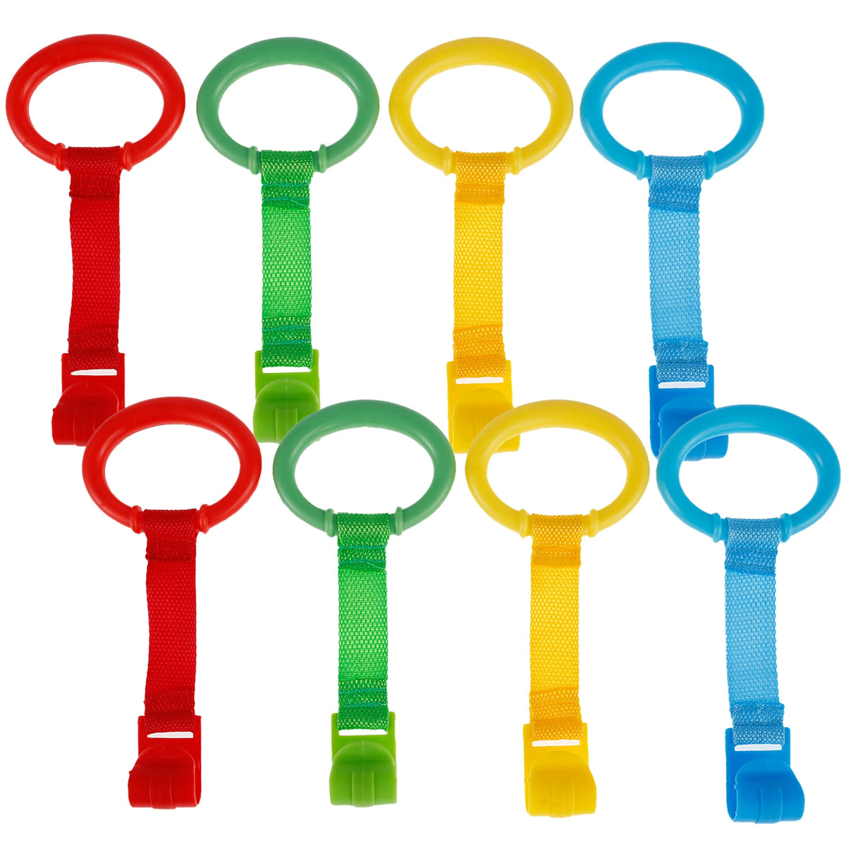 Baby Crib Pull Rings for Standing and Balance Training