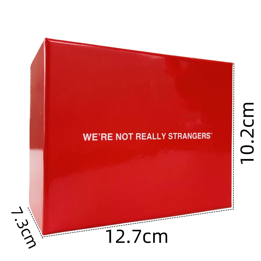 We're Not Really Strangers: Conversation Starter Card Game for Friends, Couples & Family