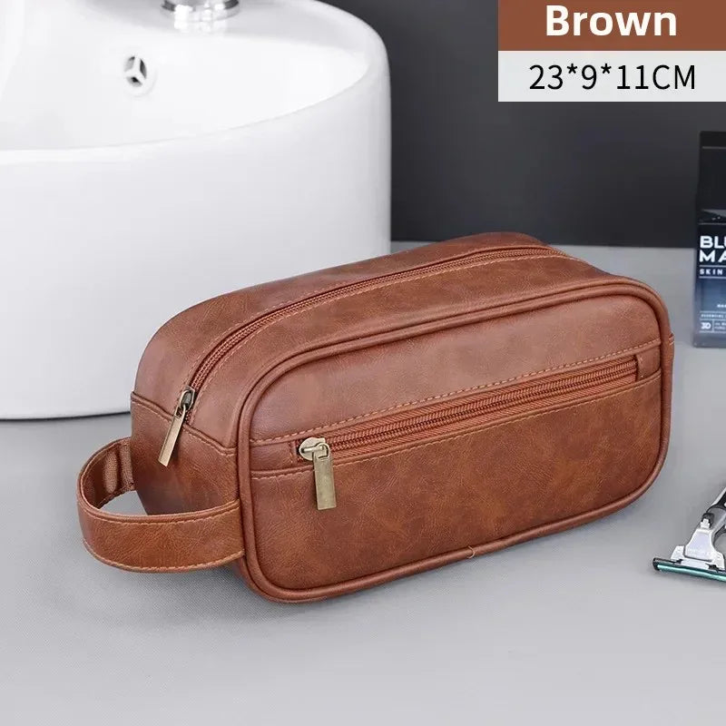 Waterproof Hanging Toiletry Bag with Multiple Compartments