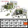 Military Tactical Base Building Blocks Set
