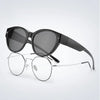 Oversized Cat-Eye Fit-Over Sunglasses