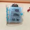 Compact Savings Challenge Binder with Envelopes