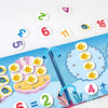 Montessori Busy Book for Toddlers – Reusable Sticker & Velcro Learning Activities