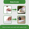 Instructions show how to use and clean a collapsible mesh food cover for outdoor dining.