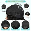 Burmese Curly Half Wig with Drawstring Closure