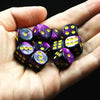 Translucent Colored Acrylic Dice Set for Tabletop Games