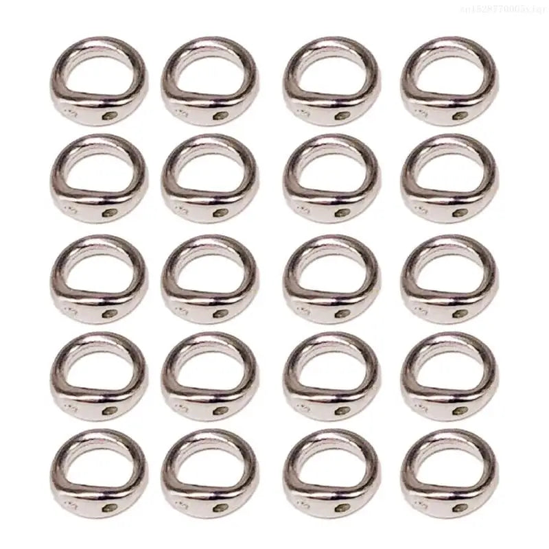Double Hole Connector Rings for Jewelry Making