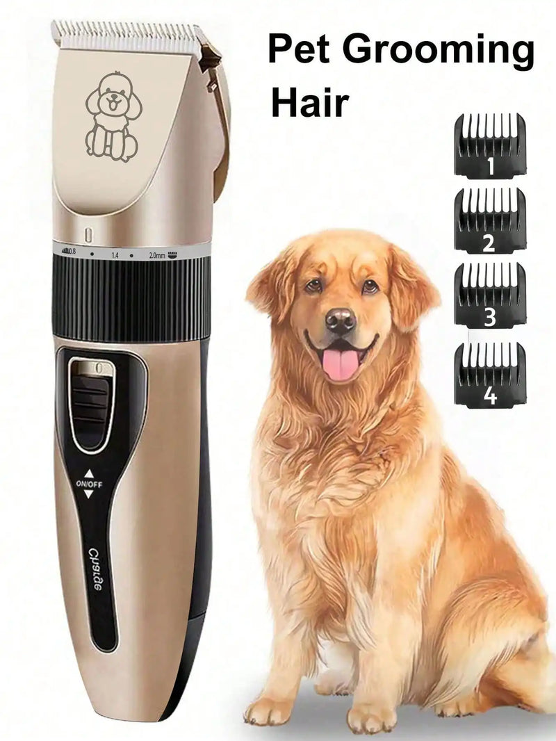 Quiet Rechargeable Pet Hair Trimmer