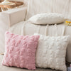 Faux Fur Bowknot Pillow Covers (Set of 2)