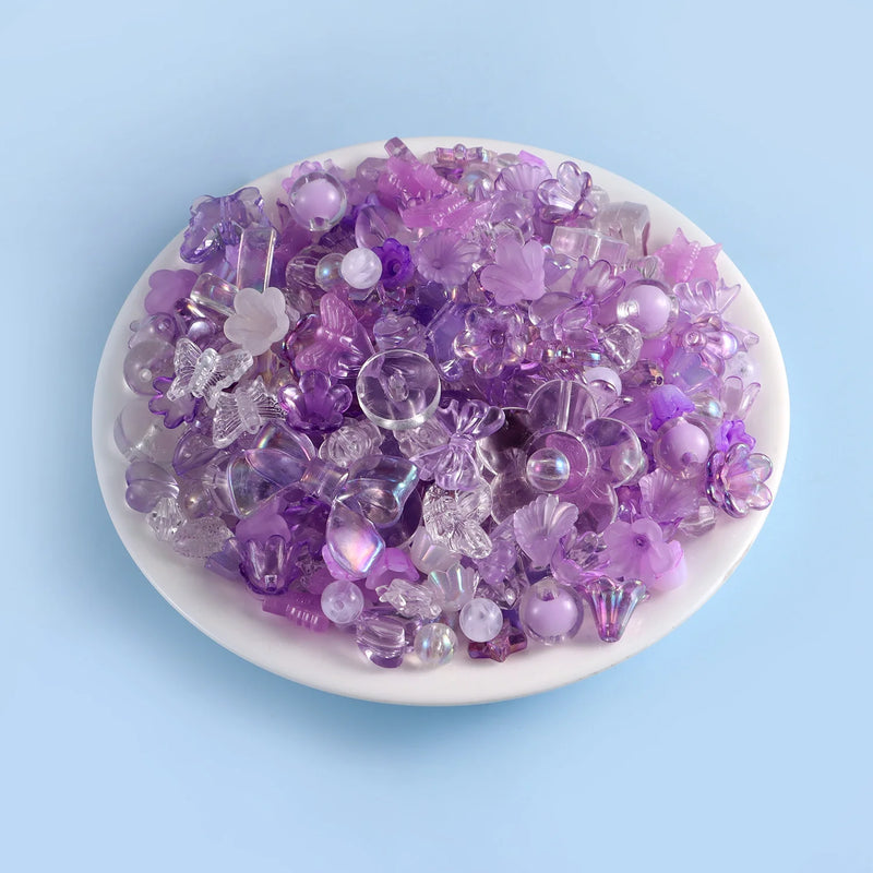 Candy Color Acrylic Beads for DIY Jewelry