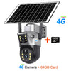 Dual-Lens Solar Security Camera with 4K Night Vision