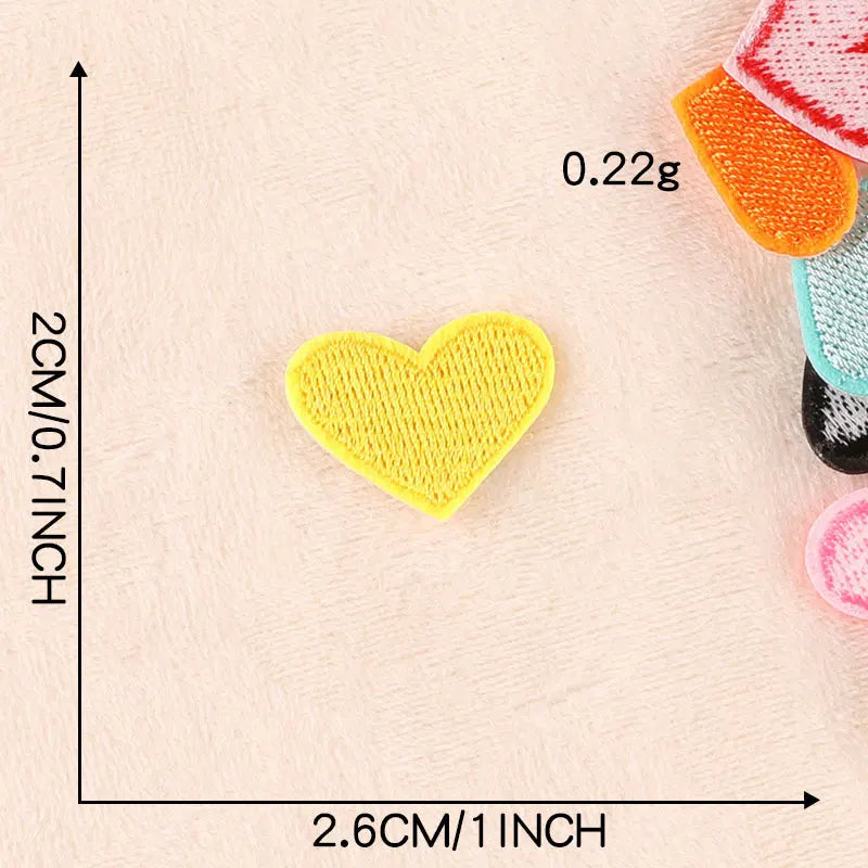 Embroidered Flower Iron-On Patches Set for Clothing & Accessories