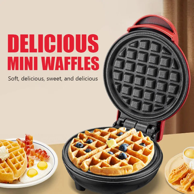 Compact Electric Waffle Maker