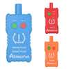 A set of two Aeromotor TPMS relearn tools, one blue and one orange, for GM, Ford, and Lincoln vehicles.