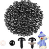 Plastic Safety Eyes for Amigurumi, Dolls & Plush Toys (Multiple Sizes)
