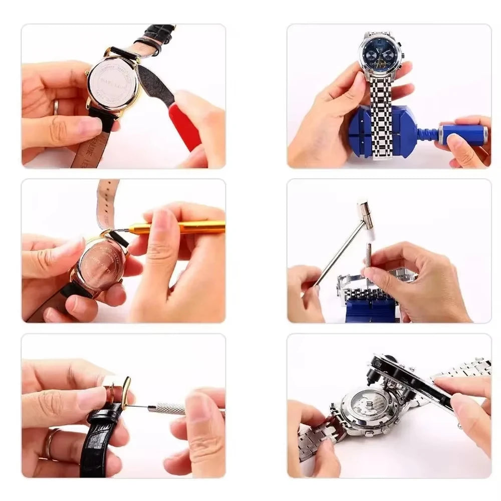 Complete Watch Repair Tool Kit with 147 Pieces