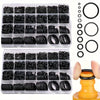 225-Piece O-Ring Assortment Kit for Automotive and Mechanical Repairs