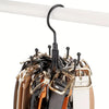Rotatable Stainless Steel Belt Organizer Hanger