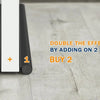 Under-Door Draft Stopper with Adjustable Seal Strip
